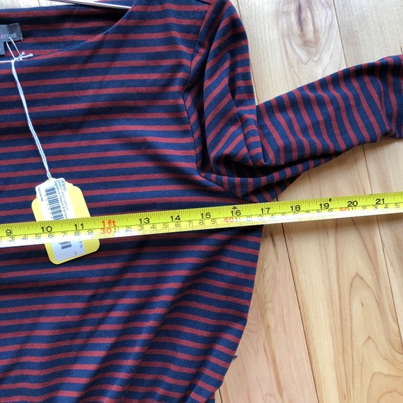 LL Bean stripe dress NWT - Picture 6 of 12